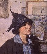 Edouard Vuillard Yao german-swiss, madam oil painting on canvas